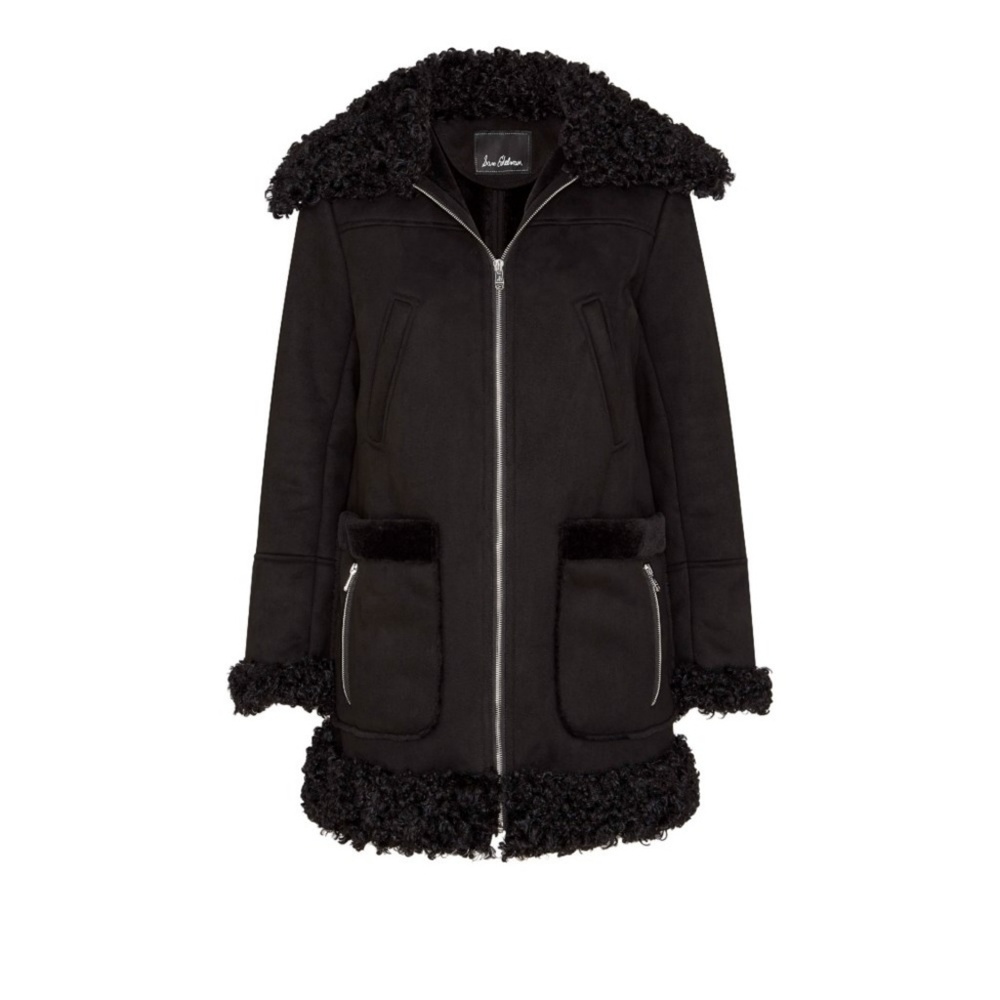 Sam Edelman Shearling Zip Front Jacket - image 3